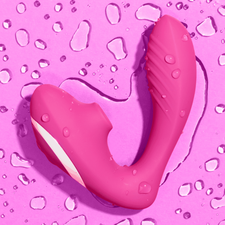 lovehoney pink mantric rechargeable realistic vibrator ID Glide Personal Lubricant 7.5ml Foils main image 1