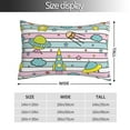 thumbnail image 4 of Vsdgher Space Doodle Print Pillow Cases -Iconic Collection Pillowcases -Extra Soft, Not easy to deform,not pilling Export quality, 4 of 8