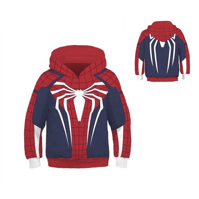 Miniso Superhelden Sudaderas con capucha Kinder Jungen Mädchen Frühling Herbst Sudadera Modo Outwear Jacke Spiderman Trainings anzug 2-8y Kinder mantel