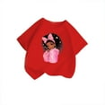 thumbnail image 3 of Tiijoy Toddler Girls Short Sleeve Graphic Tee Cute Cartoon Short Sleeve T Shirt, Sizes 3-4T, 3 of 3