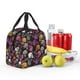 thumbnail image 5 of Easygdp Halloween Skeleton Bolsa Térmica Premium - Tela Oxford Impermeable, Gran Capacidad, Bolsillo Frontal, Unisex para Trabajo, Escuela, Actividades al Aire Libre y Picnics, 5 of 8
