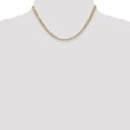thumbnail image 2 of 14k Yellow Gold 16 Inch 3.8mm Concave Curb Chain Necklace Pendant Charm, 2 of 9