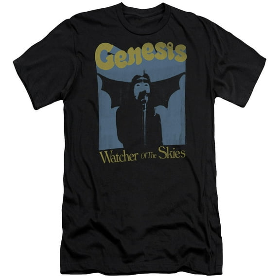 Genesis Watcher Of The Skies Premium Adult 30/1 T-Shirt Black