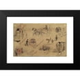thumbnail image 2 of Moritz Ledeli 14x11 Black Modern Framed Museum Art Print Titled - Viennese Guy 1883 (Sketches from the Ringstrasse) (1883), 2 of 5