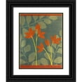 thumbnail image 1 of Hafod, Danielle 15x18 Black Ornate Wood Framed with Double Matting Museum Art Print Titled - Modern Bouquet, 1 of 4