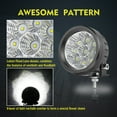 thumbnail image 3 of 2x 3.5" 90W Round LED  Work Light Pods Spot Flood Driving Fog Lamp  For Car Truck ATV UTV, 3 of 11