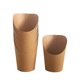 thumbnail image 3 of 25/50 piezas de soporte para papas fritas desechable de papel Kraft, vaso para papas fritas, vaso para charcutería, caja para bocadillos, postres, papas fritas, suministros para fiestas, 3 of 5