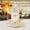 A, variant on Matoen Christmas Snowman Decor Christmas Figurines Plush Snowman Lighted Decorations Indoor Glowing Snowman LED Snowman Holiday Decorations