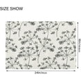 thumbnail image 2 of GZHJMY Wildflowers Bathroom Rug 24"×16",Non-Slip High Absorbent Bath Mat Rug Machine Washable Bahtub Mats, 2 of 7