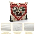 thumbnail image 4 of Nawypu  Valentines Day Pillow Covers Buffalo Plaid Farmhouse Decoration and Heart Love Throw Pillow Covers for Home Outdoor Indoor Decor, 4 of 5