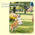 thumbnail image 5 of Dog Plush Toy Ball, Outdoor Self-Entertaining Electric Motion, Chew-Proof Fetch Ball for Training & Pet Anniversary Gifts (5.9inch), 5 of 6