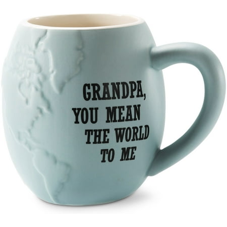 - Global Love - You Make a Difference in the World Blue Ceramic Cute Coffee Mug 22 oz
