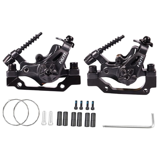 jinwen Bike Mechanical Disc Brake Caliper Line Pulling Front Rear Calipers Cycling Part A pair clamps