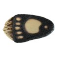 thumbnail image 3 of Rustic Large Black Bear Paw With Claws Fruit Platter Candy Treat Bowl Plate 12"W, 3 of 5