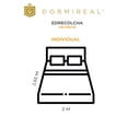 thumbnail image 3 of Edrecolcha Individual Dormireal Valencia Color Beige Diseño Geométrico, 3 of 5