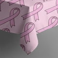 thumbnail image 5 of Pink Breast Cancer Square Tablecloth,Waterproof Square Table Cover,Wipeable Spillproof Washable Table Cover for Home Kitchen Party Decor 42"X42"(107x107cm), 5 of 6