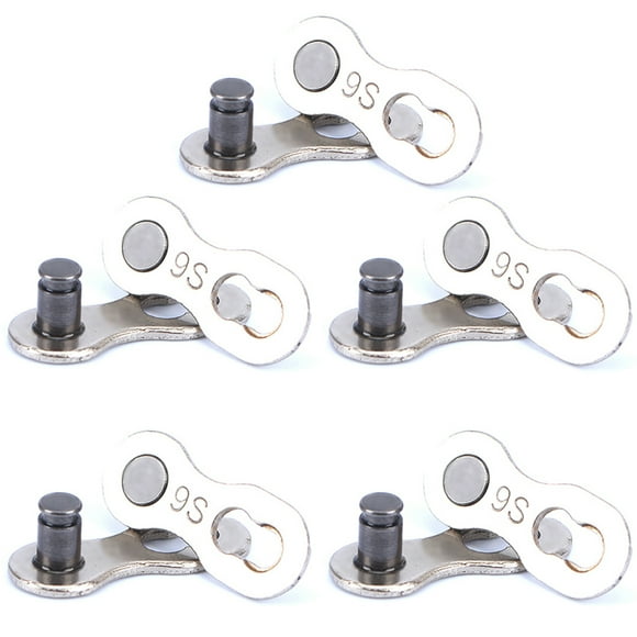 Bangcool 5PCS Bike Chain Link Quick & Easy Install Chain Master Link Bicycle Chain Link