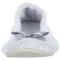 thumbnail image 5 of Isotoner Womens Terry Ballerina Slippers, 5 of 9