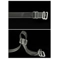 thumbnail image 4 of INSPIRE CHIC Women's Transparent Strapless Invisible Bra Shoulder Strap Clear-3 Pairs Width: 1.0cm/ 2/5", 4 of 7