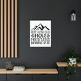 thumbnail image 5 of Scripture Walls Can Move Mountains Matthew 17:20 Big Mountain Bible Verse Canvas Christian Wall Art Ready to Hang Unframed, 5 of 18