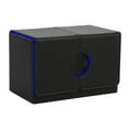 thumbnail image 3 of DYNWAVECA Trading Card Deck Box Baseball Card Can Hold 160+ Cards Protective Organizer Black Blue, 3 of 10