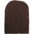 thumbnail image 4 of Solid Slouch Beanie Snug Baggy Fit Skull Cap Winter Hat Ski, 4 of 8