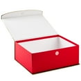 thumbnail image 2 of Hallmark 14" Large Holiday Gift Box (Green Plaid), 2 of 4