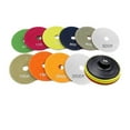 thumbnail image 2 of 10Pcs Grinding Discs with Backer Pad,Diamond Polishing Pads, Granite Stone Polish Pad for Stone Grinder Marble Concrete 4inch, 2 of 7
