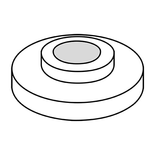 8 Shoulder Washer Nylon (Pack Qty 2,500) BC08375WSLDN