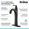 thumbnail image 4 of Kraus FVS-1005ORB Riviera Single Hole & Handle Vessel Bathroom Faucet, Oil Rubbed Bronze, 4 of 6