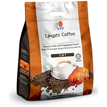 4 Packs Dxn Lingzhi 3 In 1 Coffee Ganoderma 20 Sachets