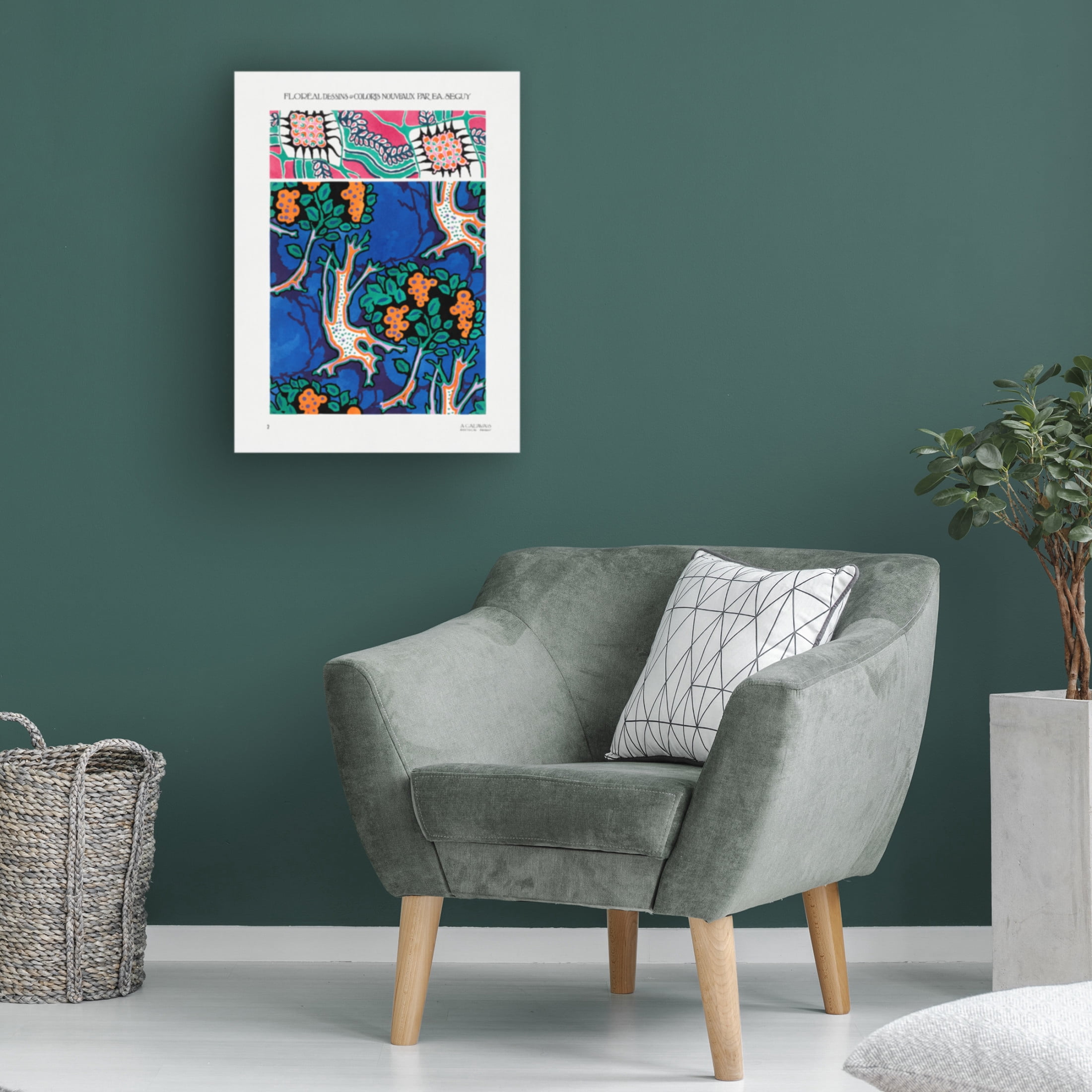 Trademark Fine Art Pictufy Pattern 02 Canvas Wall Art
