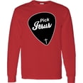 thumbnail image 3 of Inktastic Pick Jesus Christian Long Sleeve T-Shirt, 3 of 5
