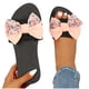 thumbnail image 4 of Amzcrzy Zapatos de mujer,Zapatos de mujer,Zapatillas de mujer, Zapatos de moda para mujer, zapatillas informales con punta redonda y tacón de cuña, sandalias de playa florales Sandalias Mujer Zapatil, 4 of 9