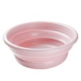thumbnail image 1 of Graflsoa Compact Portable Wash Basin for Travel and Home Use – Ideal for Students and Outdoors, Perfect for Washing Face, Fruits, and Laundry – Available in Pink and Blue, 1 of 6