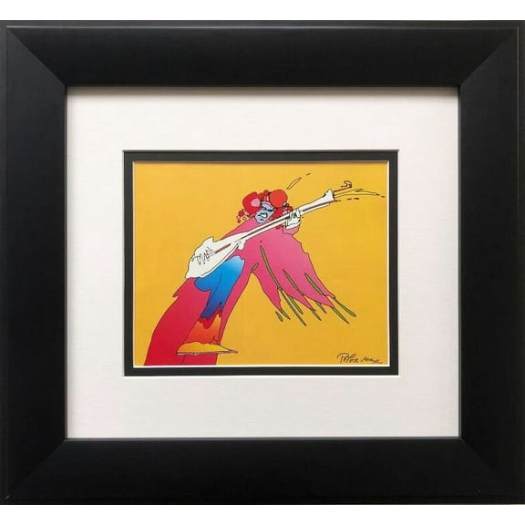 Peter Max "Jimi Hendrix" Newly CUSTOM FRAMED Print Generic