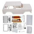 thumbnail image 2 of 1/10 Body Protective Cover White Plastic Hard Car Shield 313mm Wheelbase Kit for 4 Model Car, 2 of 8