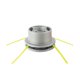 thumbnail image 3 of Cabezal De Corte De Aluminio Universal, Cabezales De Corte, Juego De Cuerdas, Accesorio Para Desbrozadora De Césped Eigraketly TO003034-00, 3 of 5