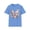 Carolina Blue, variant on Butterfly Shirt, T Shirt with Butterfly, Monarch Shirt