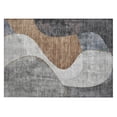 thumbnail image 2 of Addison Rugs Chantille Indoor/Outdoor Transitional Art Deco Gray Washable Rectangle Rug, 1'8" x 2'6", 2 of 6