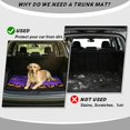 thumbnail image 4 of Yuyamidu Halloween Car Trunk Mat 29" x 39" Anti-Scratch Rear Trunk Liner, Full Protection Car Accessories Universal Fit for Most Vehicle, 4 of 7