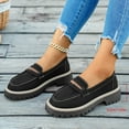 thumbnail image 6 of Xucatan Womens Loafers Shoes Platform Chunky Penny Loafer Lug Sole Comfortable Slip On Work Office Business Casual Dress Shoes, Gift, 6 of 9