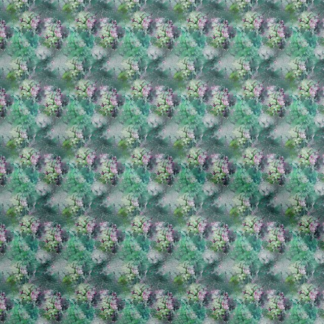 oneOone Silk Tabby Pear Green Fabric Floral Craft Projects Decor Fabric Printed By The Yard 42 Inch Wide