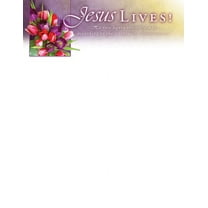 Letterhead - Easter - Jesus Lives!, (Paperback)