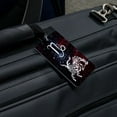thumbnail image 5 of Capricorn Fish Goat Zodiac Sign Horoscope in Space Luggage Card Suitcase Carry-On ID Tag, 5 of 7