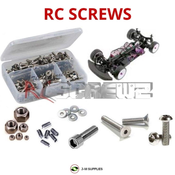 RCScrewZ Stainless Steel Screw Kit hot005 for Hot Bodies Cyclone 1/10th RC Car | SET
