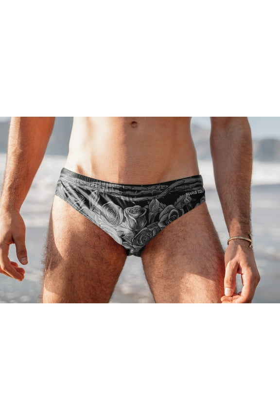 Black Rose Men's Swim Brief