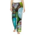 thumbnail image 2 of Lsque Easter Egg1 Print Women's Pajama Pants, Lounge Pant - Comfortable Home Wear,Elastic Waistband, Stylish Design-Medium, 2 of 9