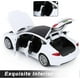 thumbnail image 2 of Toy Car S-Type Die-Cast Metal Model Car with Door Opening Lights and Sounds Pullback Car Toys for Boys and Girls Ages 3-12 (White), 2 of 4