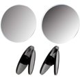 thumbnail image 1 of Abastado Espejo retrovisor del Coche Gran Angular de 360 Grados para el Punto Ciego del Coche Espejo Convexo Redondo pequeño 2 Piezas, 1 of 7